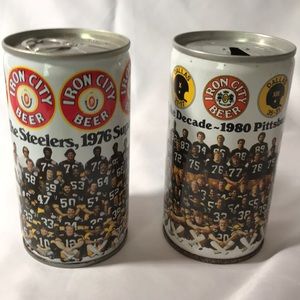Steelers beer cans